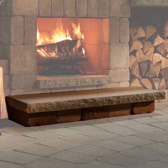 Necessories Colonial Fireplace Hearth