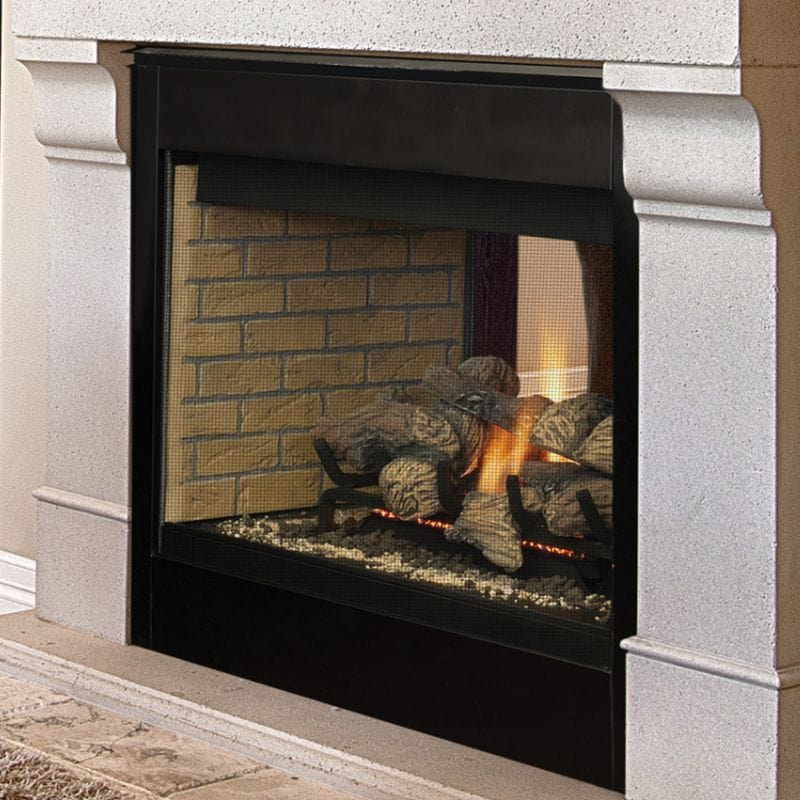 Superior Direct-Vent See-Through Gas Fireplaces DRT40ST