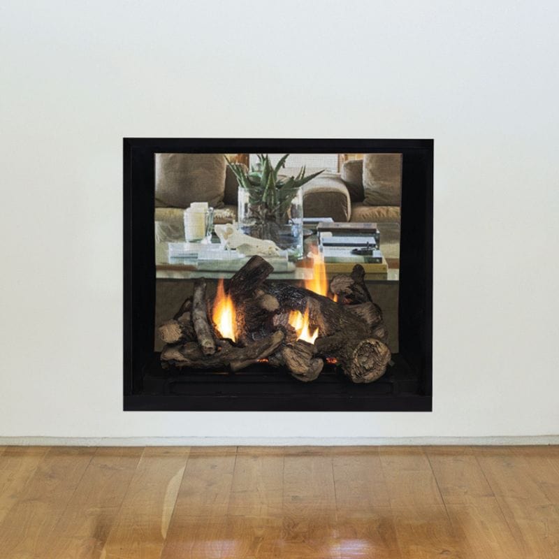 Superior Direct-Vent See-Through Gas Fireplaces DRT63ST