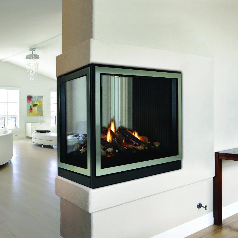 Empire Tahoe Clean Face Premium Peninsula Direct-Vent Fireplaces 36&quot;