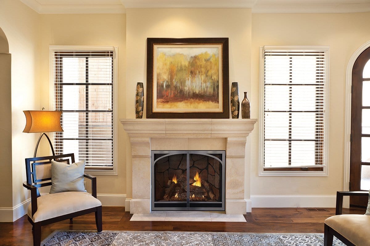 Empire Tahoe Clean Face Luxury Traditional Direct-Vent Fireplaces 42&quot;