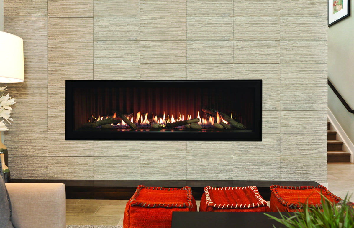 Empire Boulevard Linear Direct-Vent Fireplaces Contemporary 60&quot;