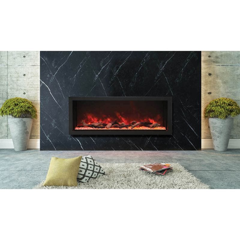 60in Panorama Built-In DEEP Xtra Tall Indoor/Outdoor Electric Fireplace
