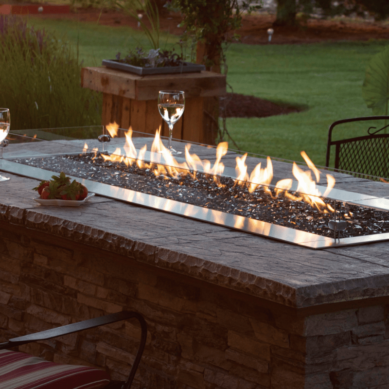 Empire Carol Rose Outdoor Linear Fire Pit 48”