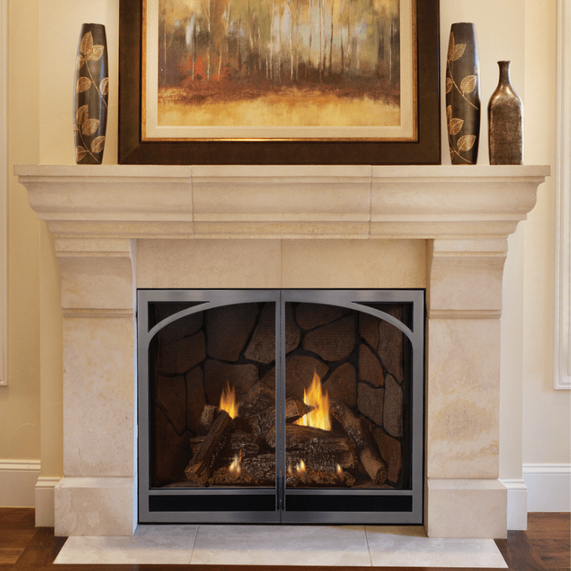 Empire Tahoe Clean Face Luxury Traditional Direct-Vent Fireplaces