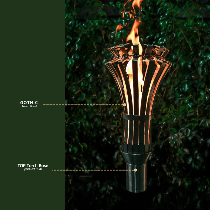 The Outdoor Plus Fire Torch - Gothic