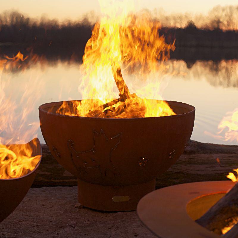 Fire Pit Art - Crater Fire Pit