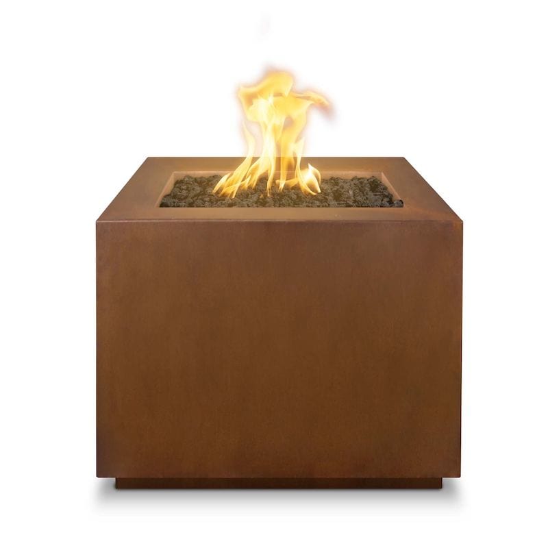 Forma Collection Fire Pit in Hammered Copper