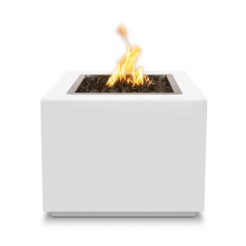 Forma Fire Pit Powder Coated White
