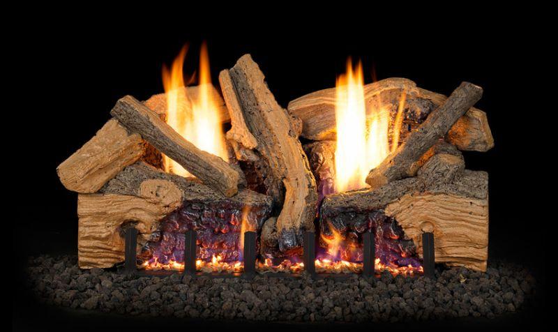 G19A Vent-Free Foothill Split Oak Standard Log Set