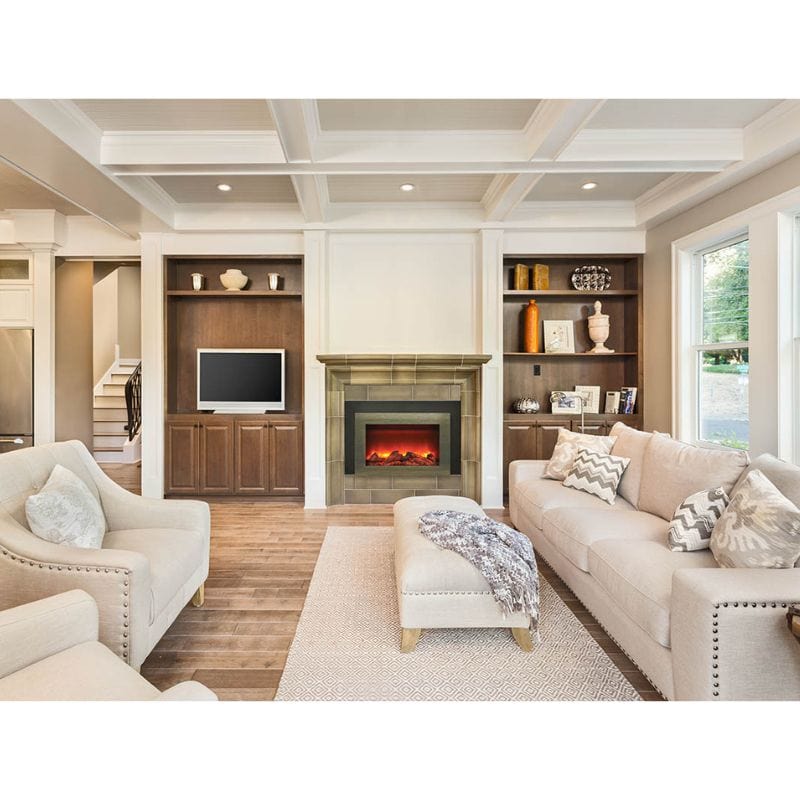 30in Electric Fireplace Insert
