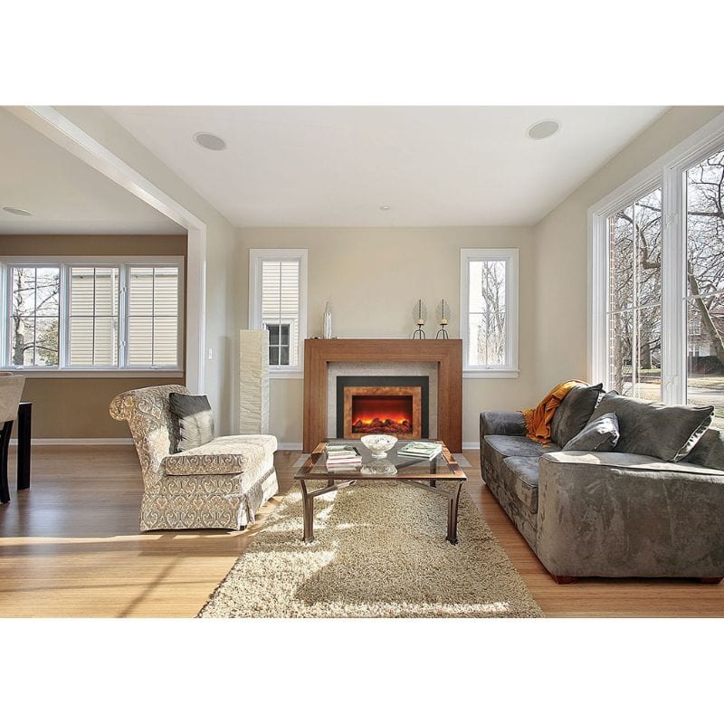 34in Electric Fireplace Insert