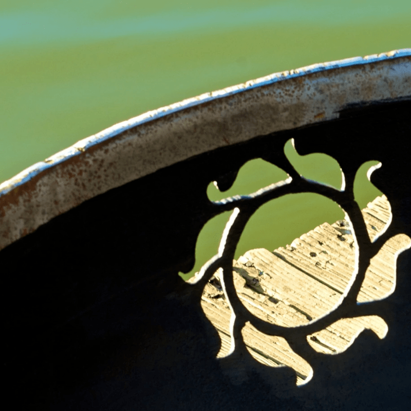 Fire Pit Art- Kokopelli