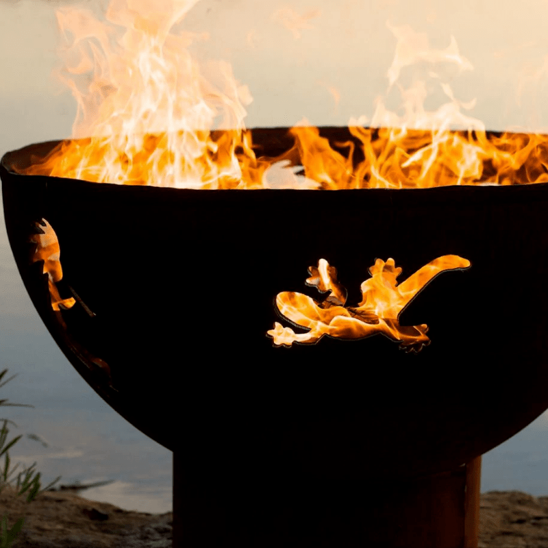 Fire Pit Art- Kokopelli