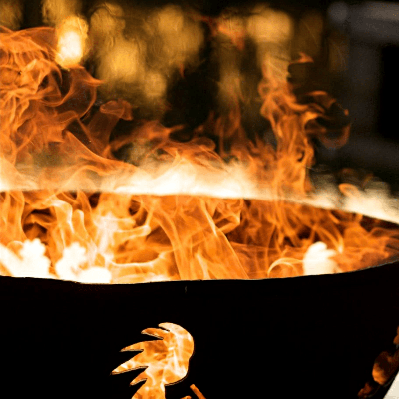 Fire Pit Art- Kokopelli
