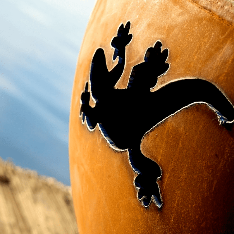 Fire Pit Art- Kokopelli