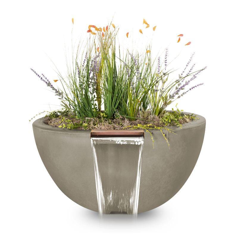 Luna Planter & Water Bowl Ash