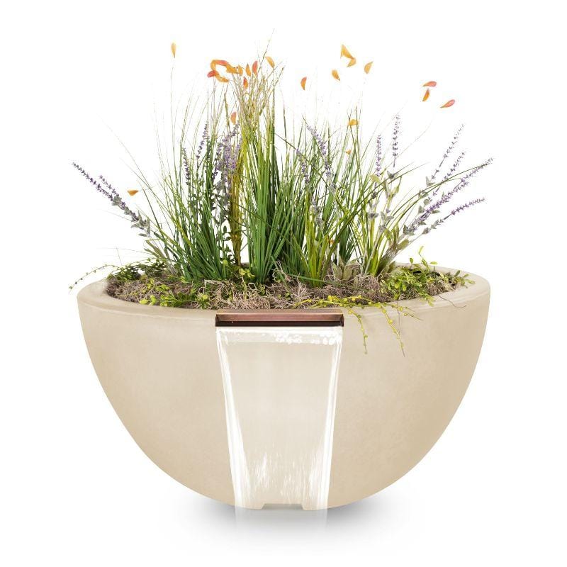 Luna Planter &amp; Water Bowl Vanilla