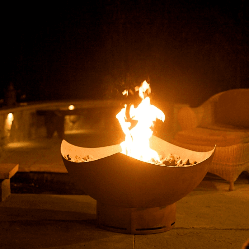 Fire Pit Art- Manta Ray