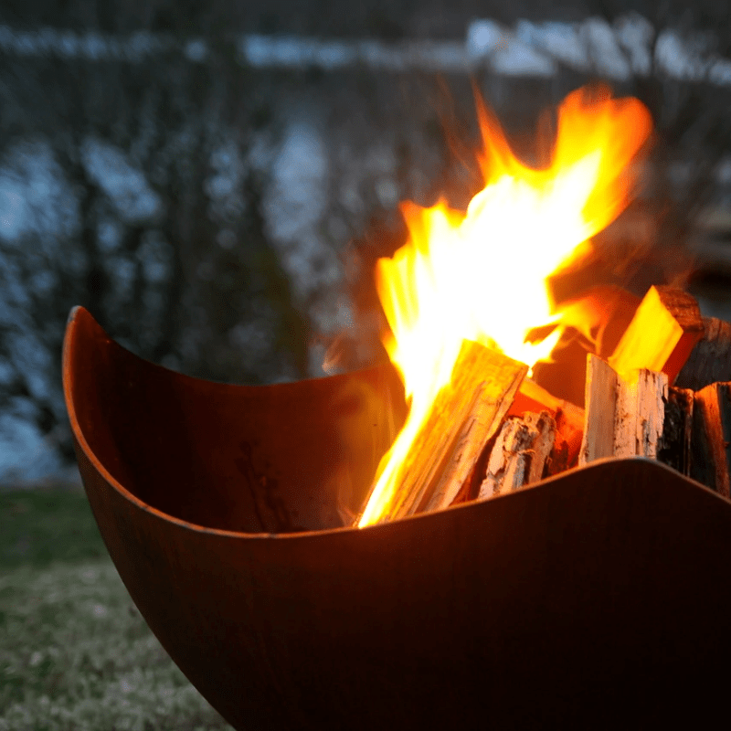 Fire Pit Art- Manta Ray