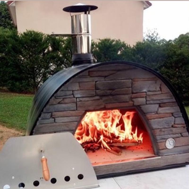 Maximus Prime Large Black Pizza Oven