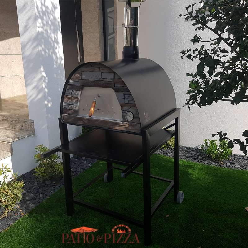 Maximus Arena Black Best Wood Fired Pizza Oven