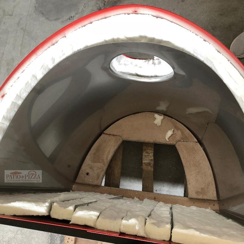 Insulation for the Maximus Prime Outdoor Pizza Oven