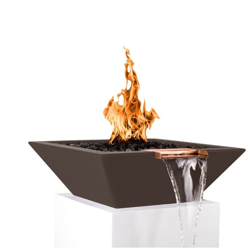Maya Fire &amp; Water Bowl - Chocolate