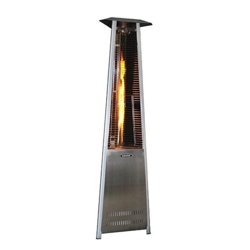 Original SUNHEAT Triangle Patio Heater Stainless Steel