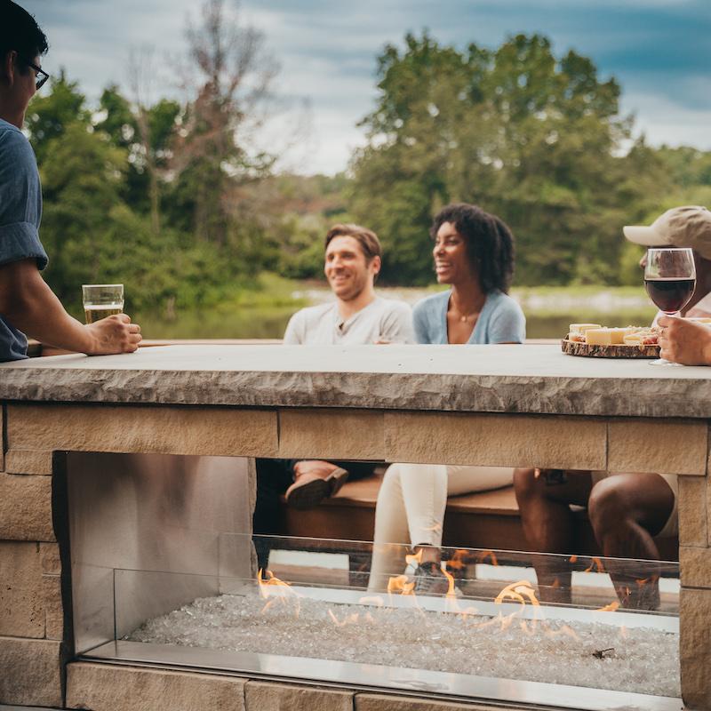  Carol Rose Outdoor Fireplace