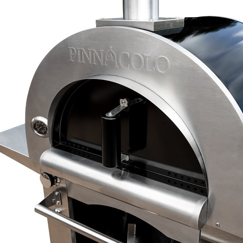 Close-up of the Pinnacolo Hybrid Gas And Wood Oven