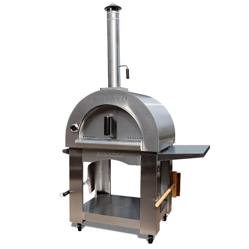 Pinnacolo Premio Wood Fired Oven with Pizza Peel and Brush