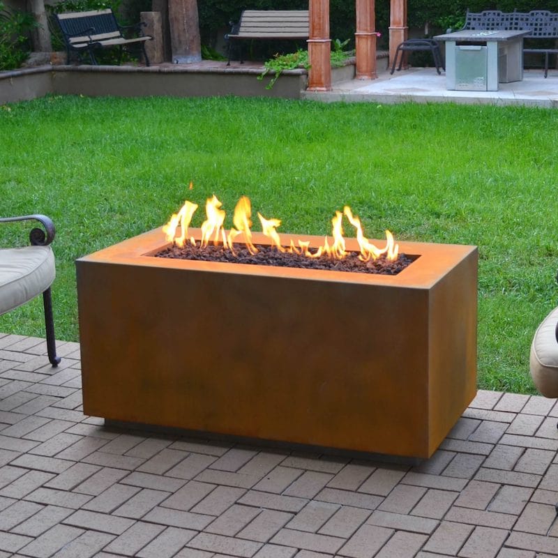 Pismo Collection Fire Pit in Hammered Copper