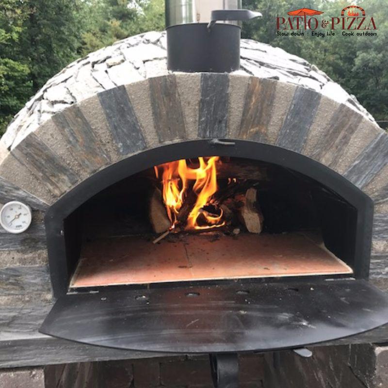 Pizzaioli Brick Pizza Oven Stone Finish | Authentic Pizza Ovens