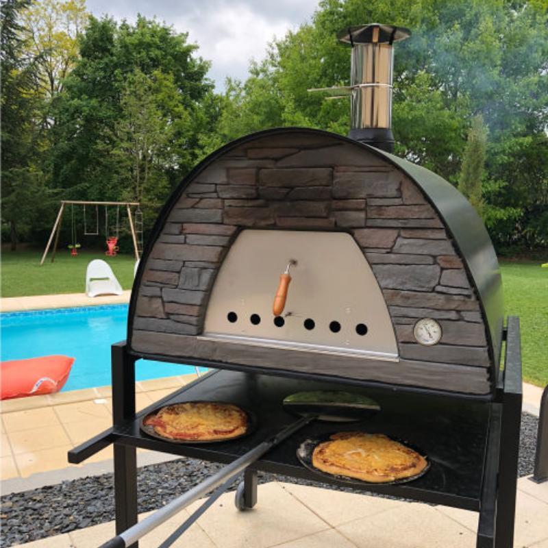 Wood fired pizza oven Maximus Prime Large by Authentic Pizza Oven
