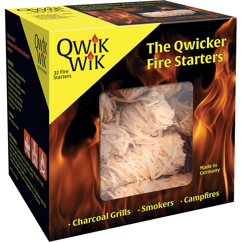 Quik Wik Fire Starter to light the pizza oven