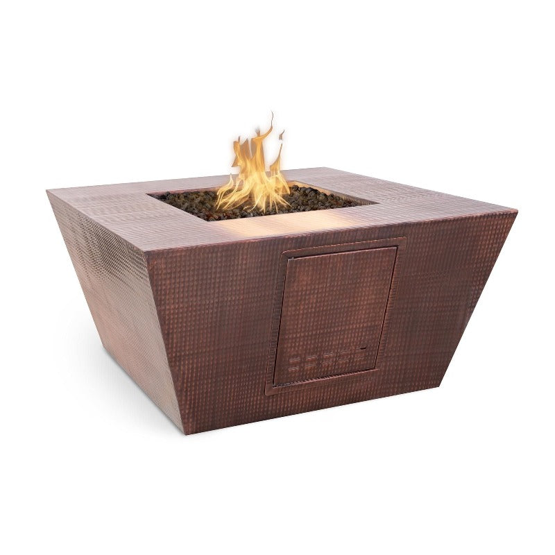 The Outdoor Plus Redan Hammered Copper Fire Pit