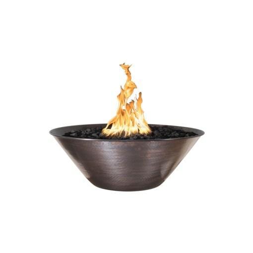 Remi Hammered Copper Fire Bowl