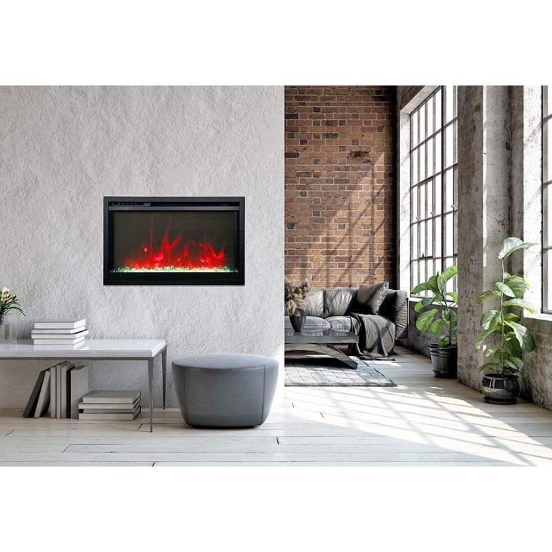 Remii Classic Extra SLIM Built In Electric Fireplace