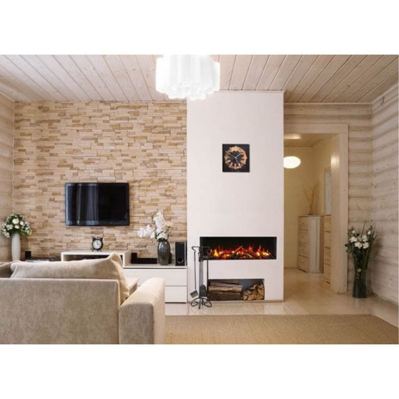 TRU-VIEW SLIM 3-Sided Electric Fireplace by Amantii