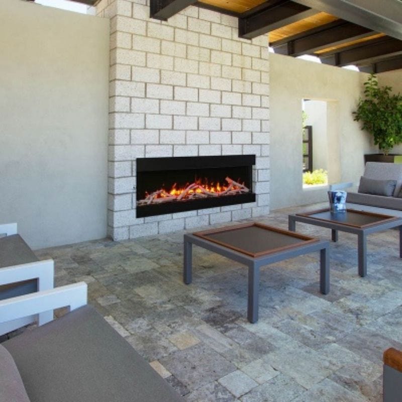 TRU-VIEW SLIM 3-Sided Electric Fireplace by Amantii