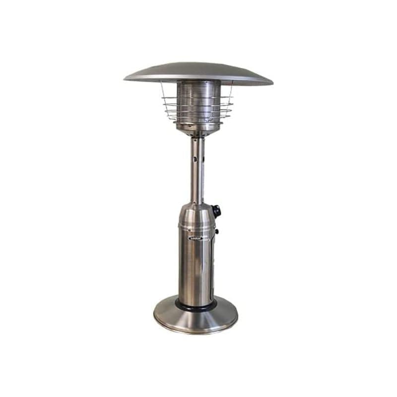 SUNHEAT Round Tabletop Patio Heater in Stainless Steel Finish