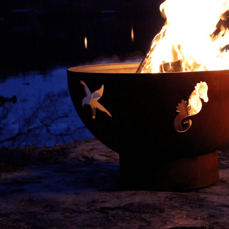 Fire Pit Art- Sea Creatures