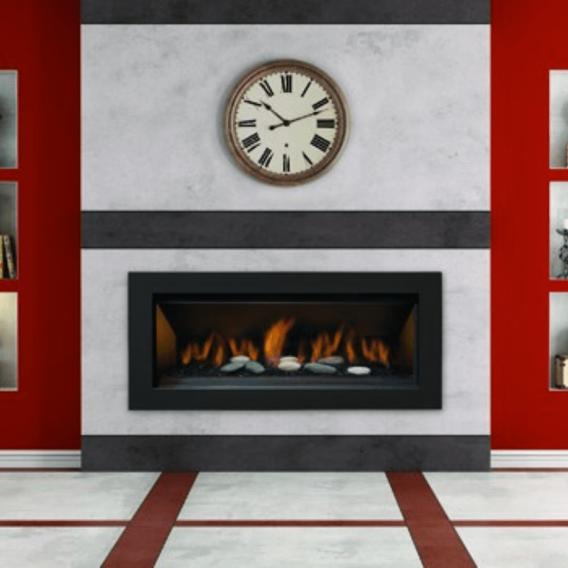Stanford 55&quot; Deluxe Direct Vent Linear Gas Fireplace
