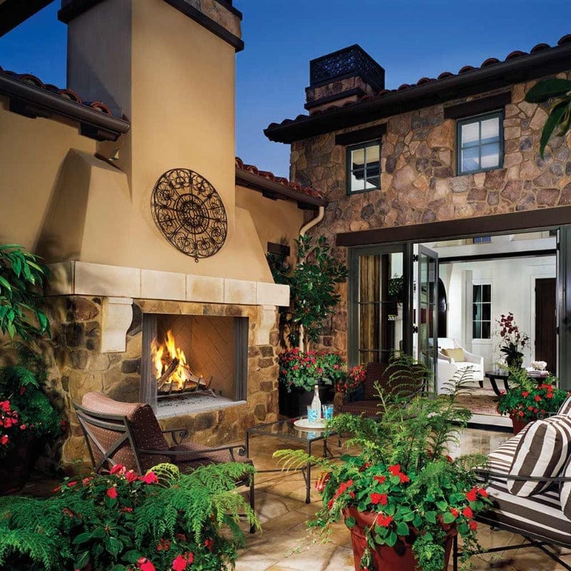 Superior Wood Burning Outdoor Fireplaces WRE4500