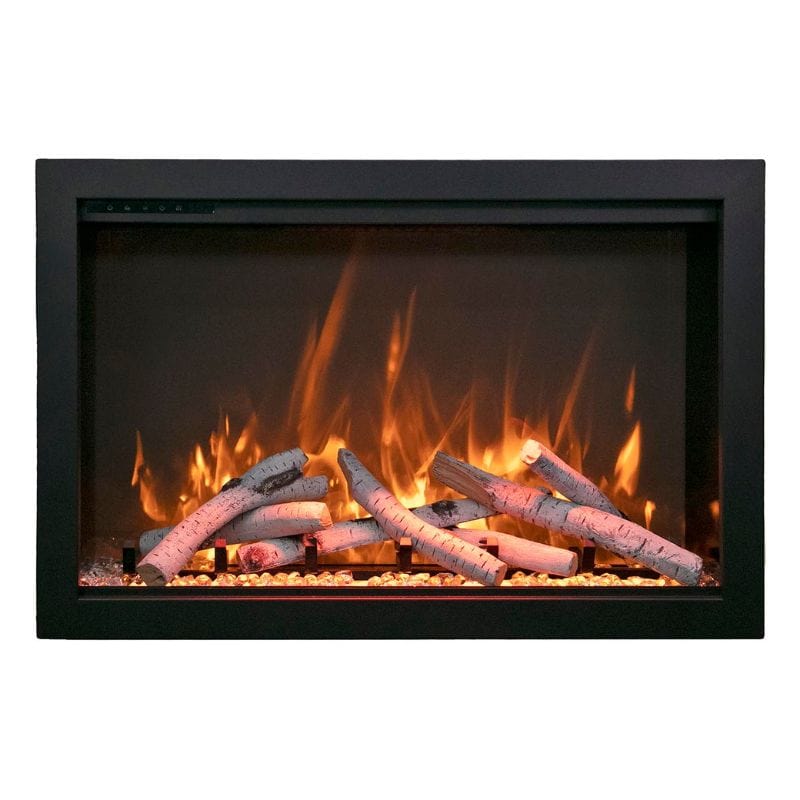 TRD Bespoke Electric Fireplace with Birch Logs