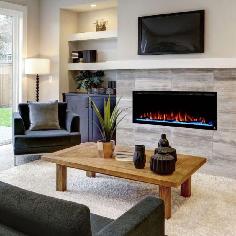 Sideline Elite 42&quot; Recessed Electric Fireplace