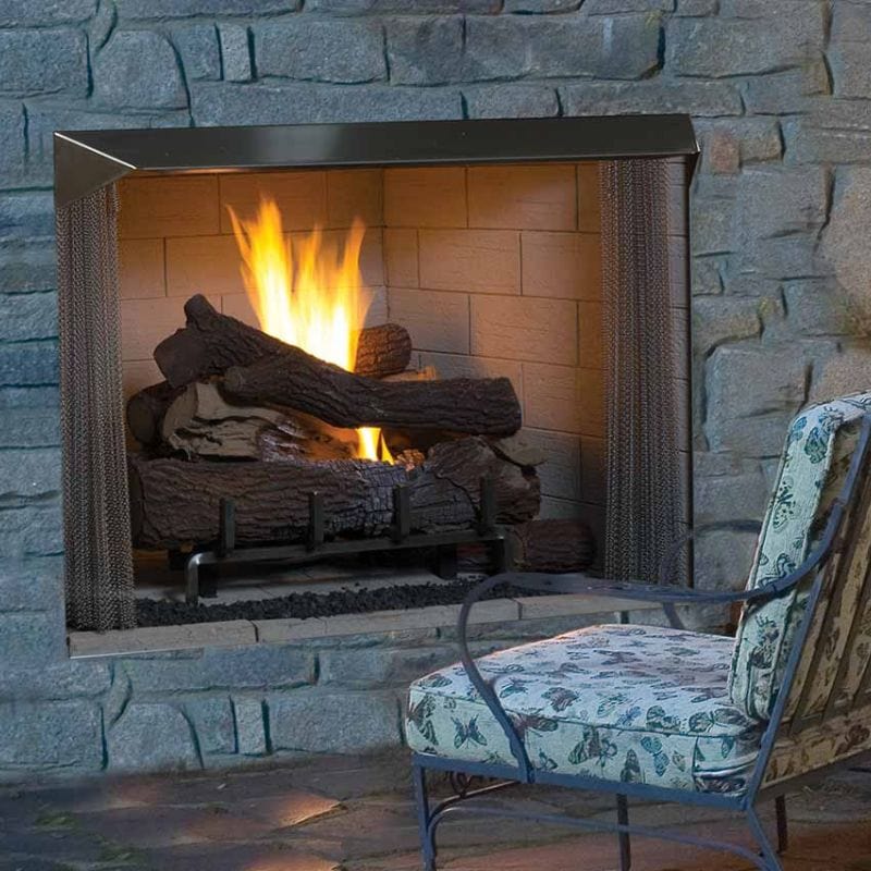 Superior Vent-Free Outdoor Firebox VRE4500 - Patio u0026 Pizza Outdoor  Furnishings