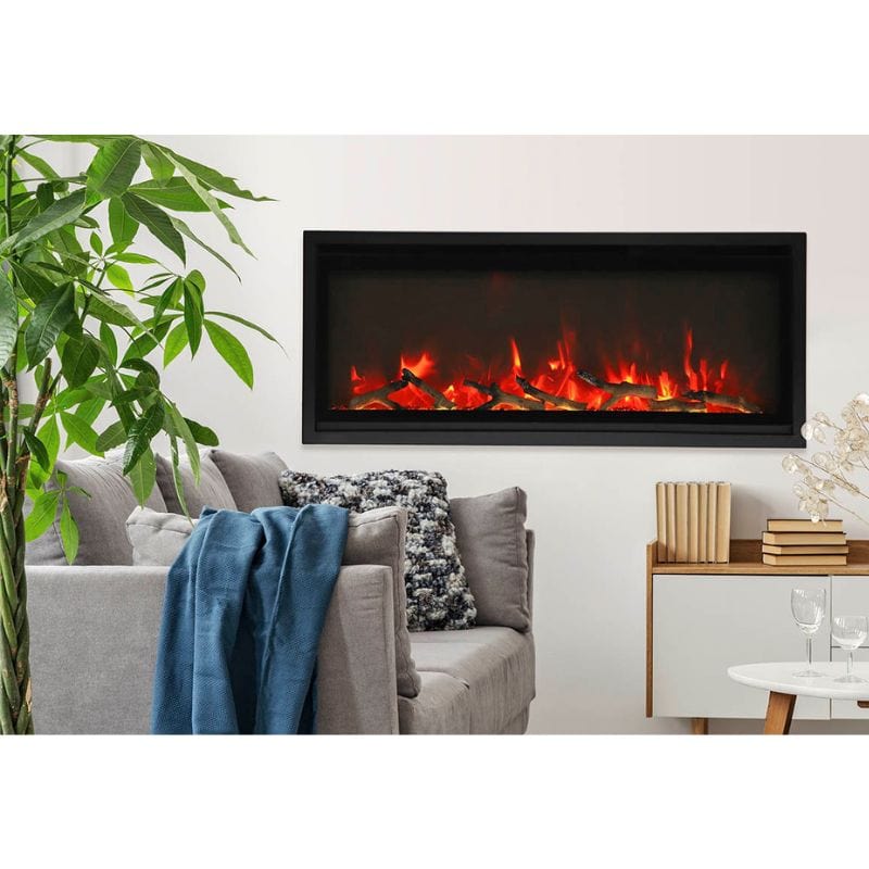 Wall Mount 45 EXTRA SLIM Indoor Electric Fireplace by Remii