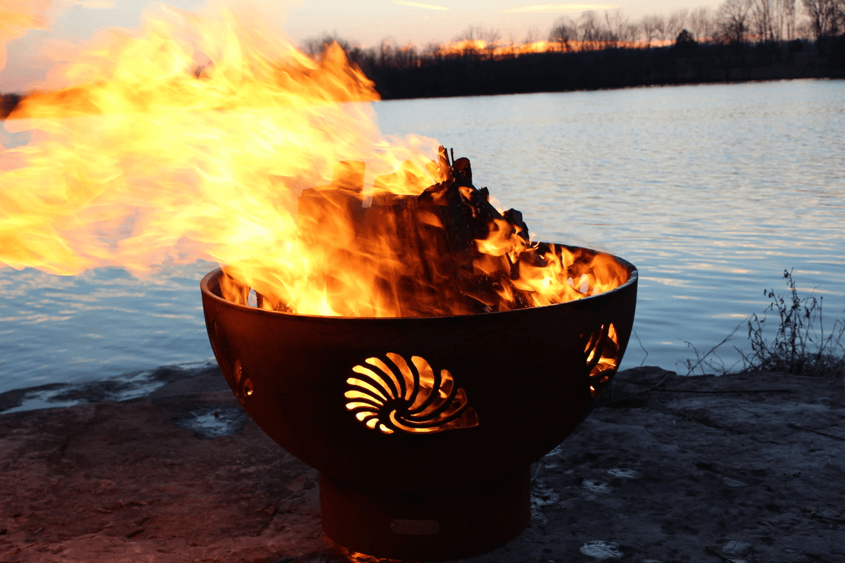 Fire Pit Art- Beachcomber